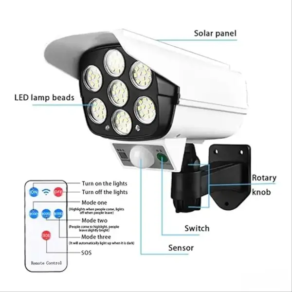 Solar sensor light